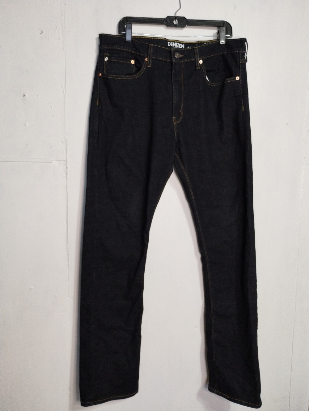 Denizen from Levi's Men's Dark Blue Slim Straight Jeans (36X34)